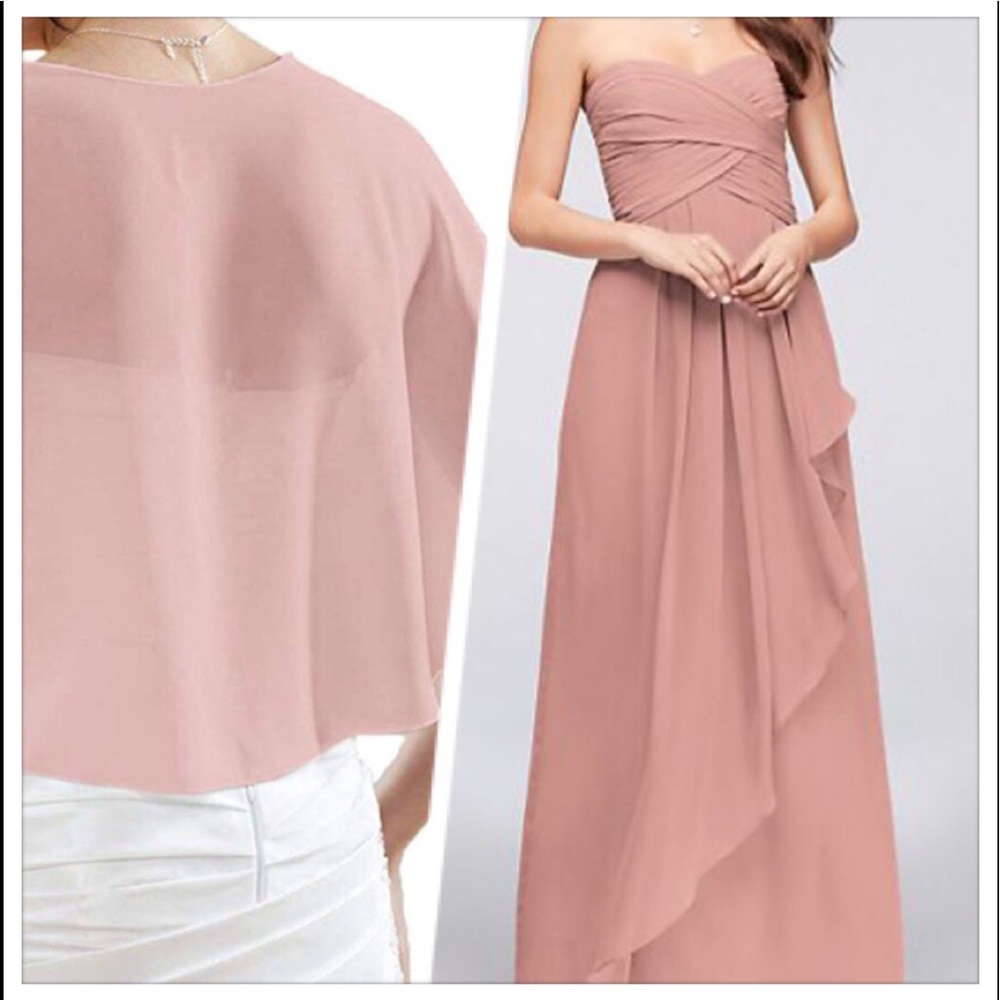 Bridesmaid Dress + Shawl